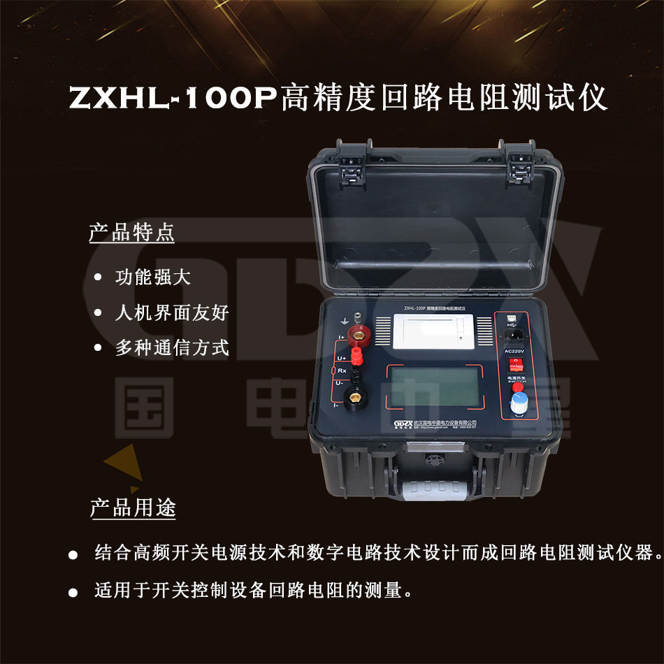 ZXHL-100P高精度回路電阻測試儀細節(jié)圖